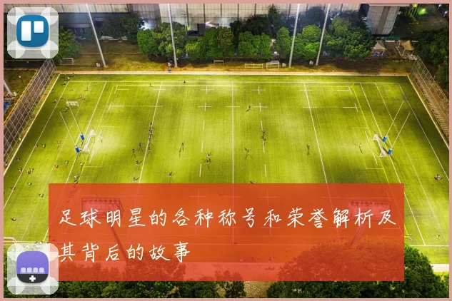 足球明星的各种称号和荣誉解析及其背后的故事