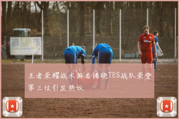 王者荣耀战术排名揭晓TES战队荣登第三位引发热议